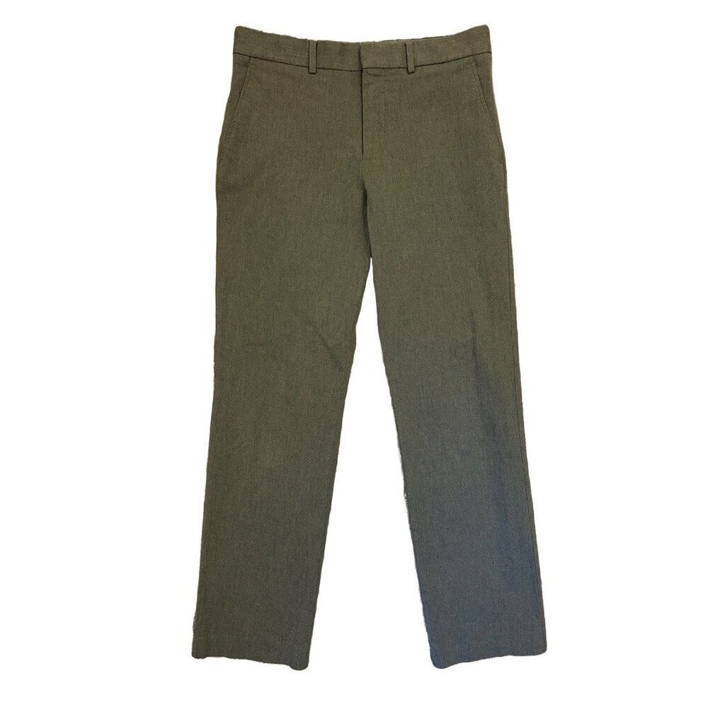 Express Producer Men's Modern Fit Dress Pants Gray Stretch Pockets Size 30 / 32